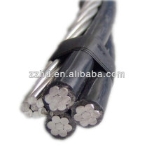 Предварительно собранный алюминиевый кабель изолированный xlpe надземный кабель ABC 